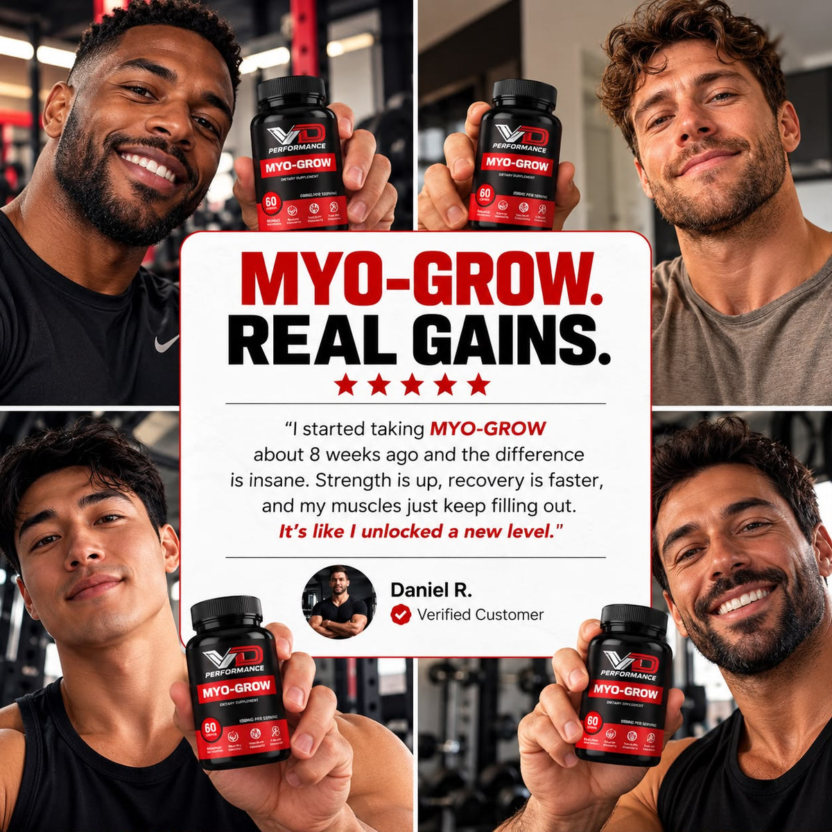 VERDANCE - MYO-GROW ADVANCED MUSCLE SUPPORT FORMULA
